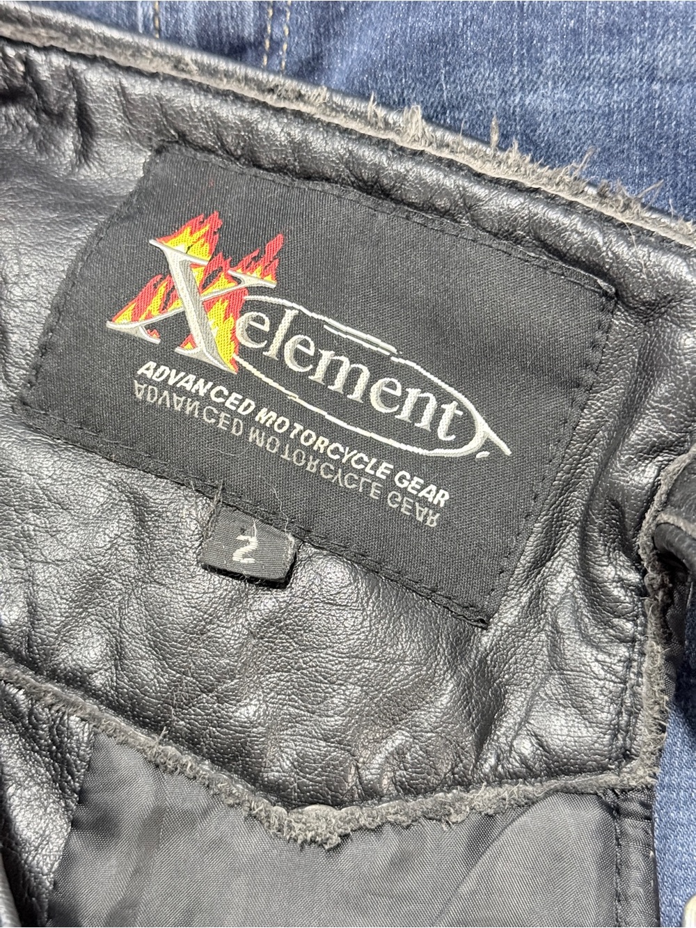 Xelement Classic Braided Leather Biker Chaps Womens 2 - Picture 9 of 10